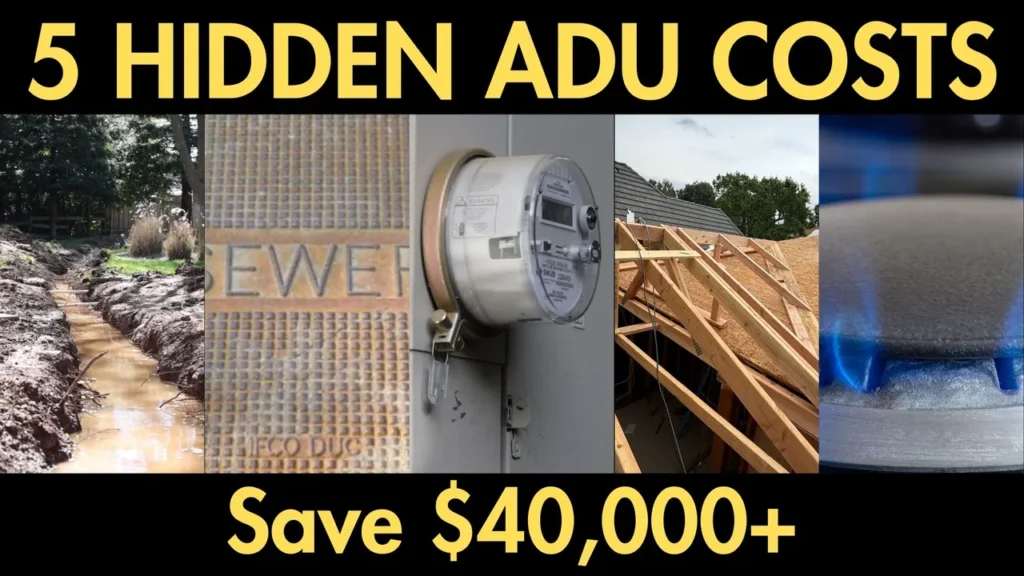 ADU Cost Drivers: 5 Hidden Utility Decisions That Can Save Your Sacramento Budget